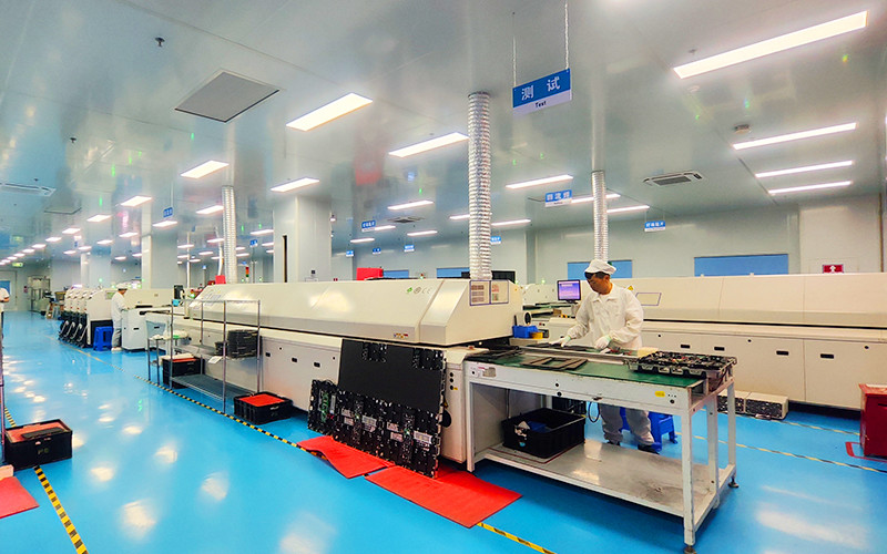 SHENZHEN DDW TECHNOLOGY CO.,LTD fabrika üretim hattı