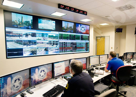 Samsung dijital duvarlar güvenlik video duvar 5.3mm izleme merkezi DDW-DV55FHM-NS0 için 500 nits