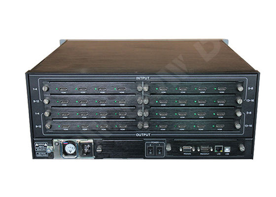 16 int 16 out ISO9001 IP Özelleştirilmiş APP uzaktan kumanda DIY Video Duvar Denetleyicisi için reklam lcd ekran DDW-VPH1616