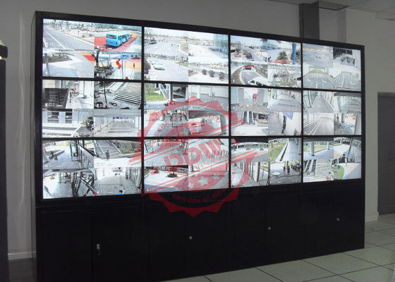 2X3 Kontrol Odası Video Duvar 55 '' 3.5mm Samsung Ekran HDMI VGA 1080 P 700 Nits