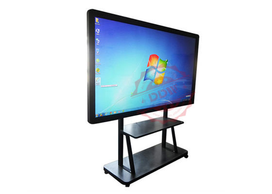 10 noktaya dokunan dokunmatik duvar etkileşimli Dijital Tabela Totem, reklam kioskları darbeye dayanıklı ekran