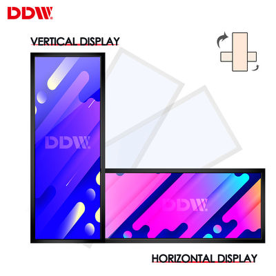 19 24 28 37 43 İnç Mağaza Duvara Monte Dar Raf Reklam Ekranı Gerilmiş Bar Lcd Ekran
