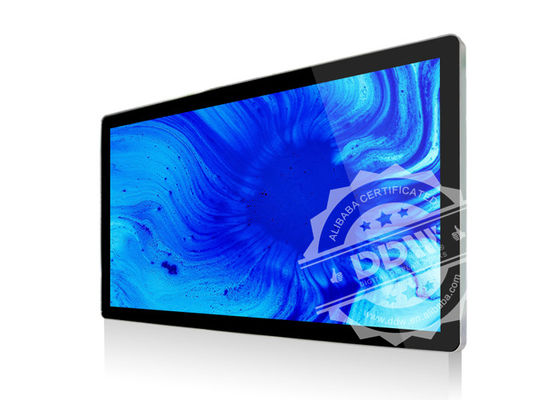 Alışveriş Plaza Için Lcd Duvar Dağı Dijital Tabela Dokunmatik Ekran Monitör 1920x1080