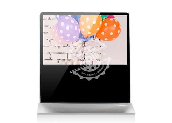 32 "-98" Zemin standı Peyzaj dijital tabela ekranı 1920 x 1080P, ticari kullanım için 500cd / m2 DDW-AD5501S kullanın