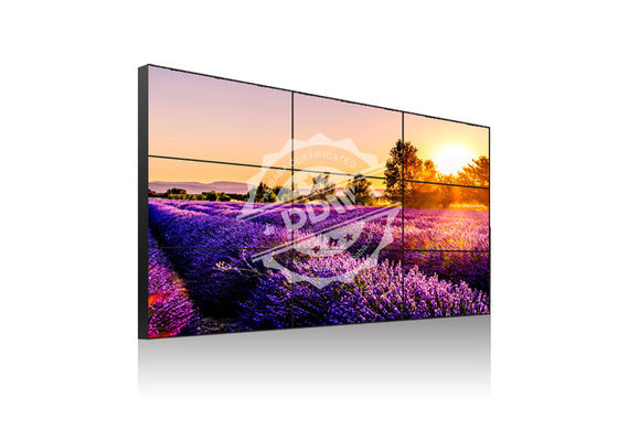 Süper İnce Çerçeve 3.5mm Samsung Kontrol Odası Video Duvar Monitörü 55 inç Yüksek Çözünürlük