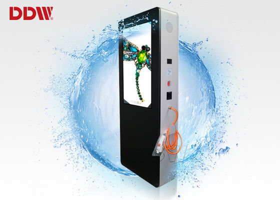 65 inç dış ISO9001 Özelleştirilmiş Renkli Akıllı Dijital Tabela Şarj Kazanı İçin Enerji - Araba 2500nits DDW-AD6501S