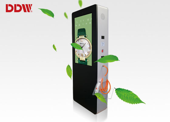 500 Nits Ekran Elektrikli Araba Güç İstasyonları Dijital Signage1920x1080 ISO900 Çoklu Şarj Arabirimi DDW-AD4901SNOC