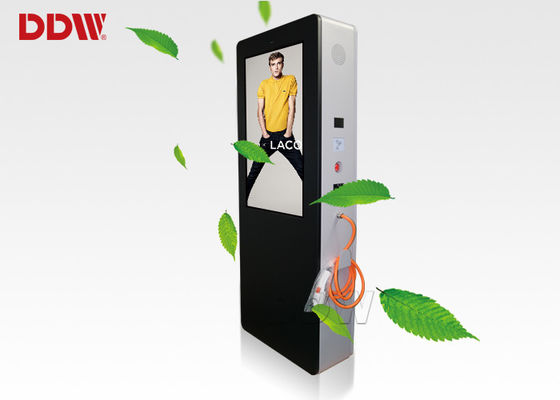 500 Nits Ekran Elektrikli Araba Güç İstasyonları Dijital Signage1920x1080 ISO900 Çoklu Şarj Arabirimi DDW-AD4901SNOC