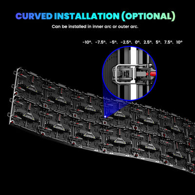 7680hz su geçirmez p1.56 p3.91 p2.6 p2.97 p2.604 p2.976 duvar video sahnesi kiralama LED ekran ekranı