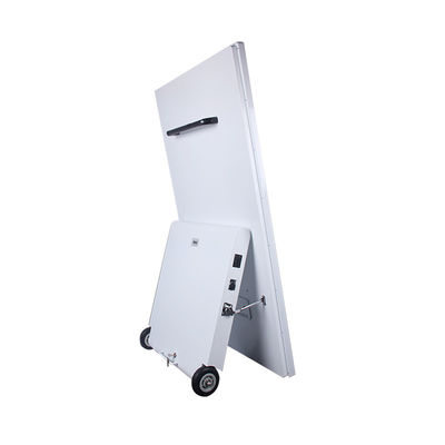 55 inç Dışarı Dijital İşaret taşınabilir Pil ve Dışarı Reklam Kampanyaları için LCD Reklam Ekranları