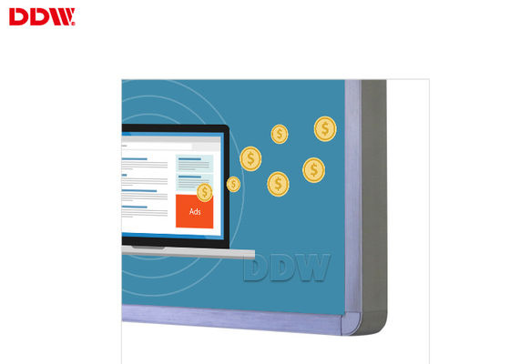 32 inç Duvara Monte Reklam Ekranı Totem / Yatay Çok Noktalı Dokunmatik Ekran