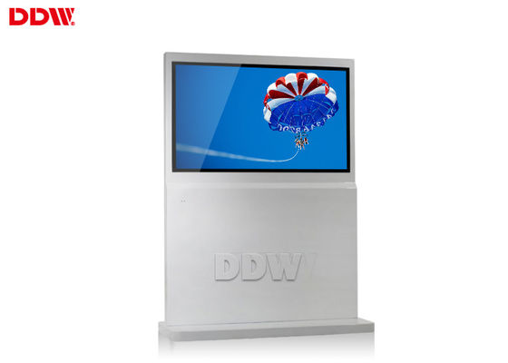Kapalı Free Standing Dijital Tabela yazılımı ücretsiz 65 ”LCD ekran 500cd / m2 DDW-AD6501S