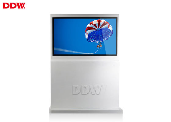 Kapalı Free Standing Dijital Tabela yazılımı ücretsiz 65 ”LCD ekran 500cd / m2 DDW-AD6501S