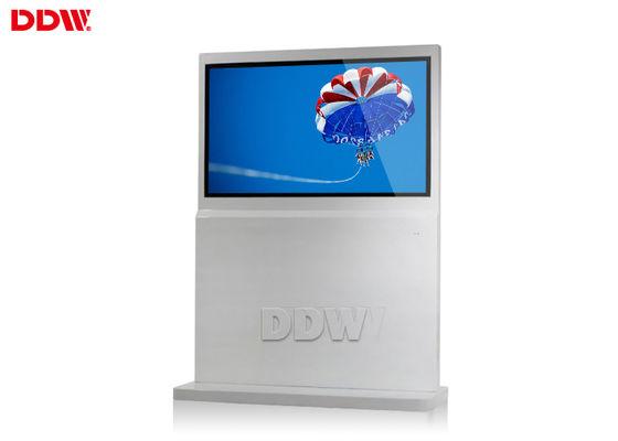 Kapalı Free Standing Dijital Tabela yazılımı ücretsiz 65 ”LCD ekran 500cd / m2 DDW-AD6501S
