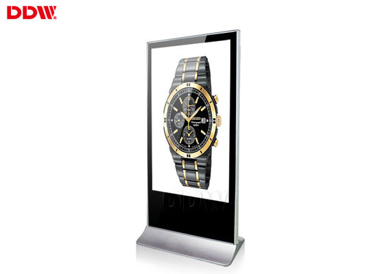 Yarı kapalı reklam Ücretsiz Daimi kiosk alüminyum alaşım çerçeve ISO9001 16.7 M WLED DDW-AD5501S