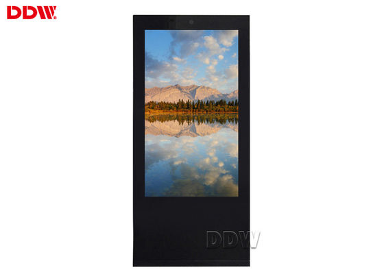 Çift Taraflı Kapalı Dijital Tabela Ekranı 98 İnç FCC / RoHS Sertifikası DDW-AD9801S