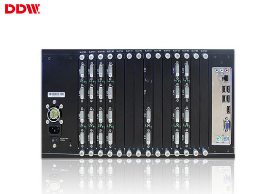 26 HDMI girişi 16 HDMI çıkışı video duvar ölçekleyici, 4 k video duvar denetleyicisi 1920 x 1080 çıkış DDW-VPH2616