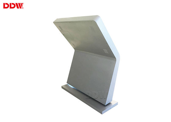 DDW özelleştirilmiş 49 inç 500cd / m2 zemin standı alışveriş merkezi için lcd dokunmatik ekran kiosk DDW-AD4901TK