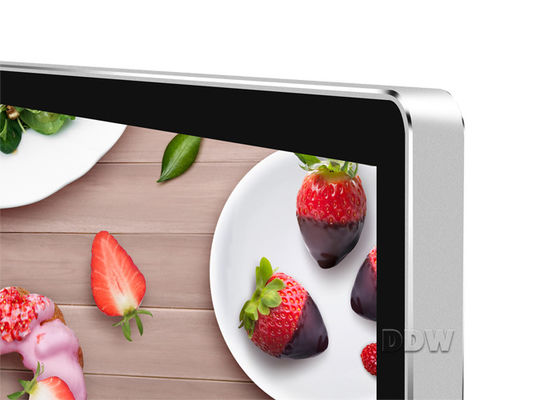 Güvenlik izleme merkezi için 50 "geniş Serbest Daimi kiosk reklam Dijital Tabela formatı dokunmatik ekran