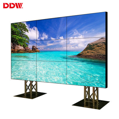 5.3mm Sorunsuz LCD Ekran, 500 Nits LED Arkadan Aydınlatmalı Çoklu TV Video Duvarı