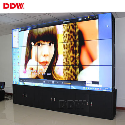 1,8 mm DDW LCD Video Duvar 1920x1080 500 Nits Yüksek Parlaklık DP Döngüsü Döngü Çıkışı