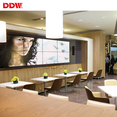 RS232 46 Video Duvar Ekranı 500 Nit Parlaklık Isı Dağılımı 819 BTU / H Maks.