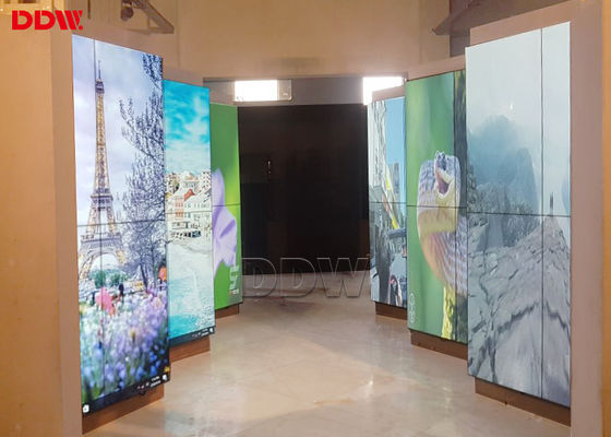 Güvenlik İzleme Merkezi 50000 Saat İçin Uzun Kullanım Ömrü Ticari Video Duvar