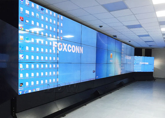 Zengin Renkli Ticari LCD Video Duvar 10.000 K Beyaz Nokta 2 X HDMI Girişi