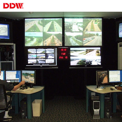 Kamera CCTV Video Duvar 46 İnç 500 Nit Parlaklık Isı Dağılımı 819 BTU / h max