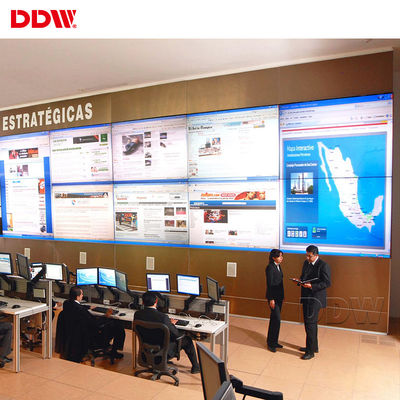 46 İnç Güvenlik Video Duvar HD LCD 1920x1080 RJ45 Döngü Papatya Zinciri Ultra Dar Çerçeve