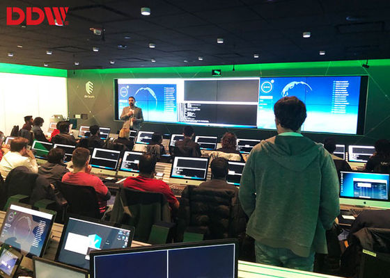 1,7 Mm Dar Çerçeve CCTV Video Duvar FHD Fiziksel Çözünürlük 1920x1080