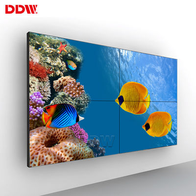 Süper Dar Çerçeve LCD Video Duvar Ekranı 1920 * 1080500 Nits LED Arkadan Aydınlatmalı 5,3 Mm