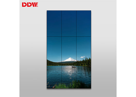 Reklam Çok Ekranlı Video Duvar, Çerçevesiz LCD Ekran Düşük Gürültülü Fanlar