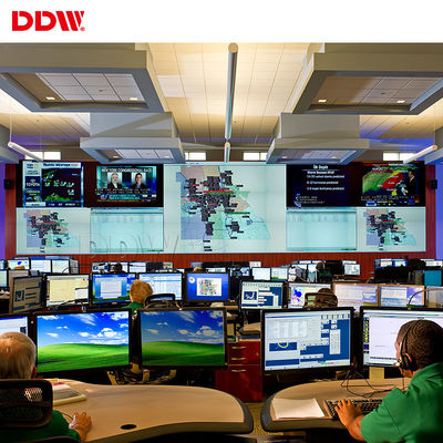 Çıkış Çözünürlüğü 1920 * 1080 2x3 Video Duvar Denetleyicisi, RS232 LAN HD Video Denetleyicisi