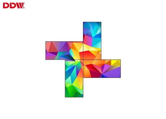 Yüksek Çözünürlüklü Düzensiz Video Duvarı / 4 Ekranlı Sanatsal Video Duvarı