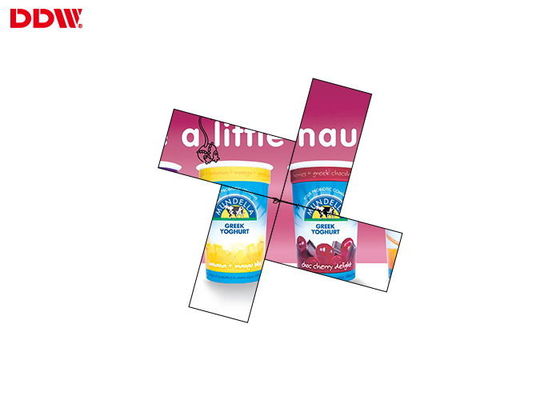 178 ° Geniş Görüş Açısına Sahip Ticari Full HD Düzensiz Video Duvarı