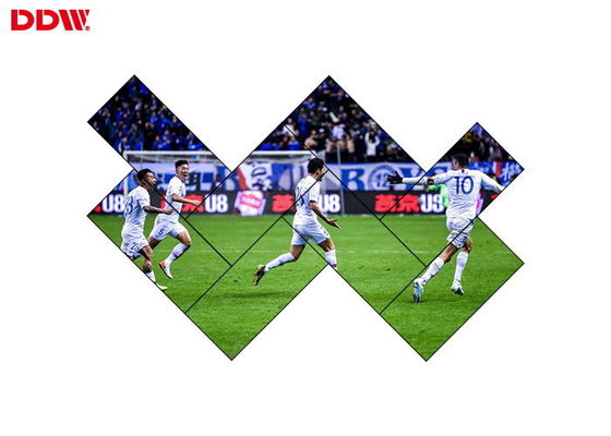 Tam Renkli Mimari Video Duvar, Düzensiz Led Ekranlı Alışveriş Merkezi Reklamcılığı