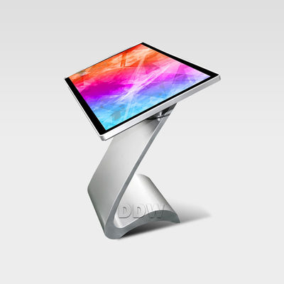 32 inç dokunmatik ekran pc monitör interaktif kiosk, 1100: 1 çoklu dokunmatik kiosk DDW-AD3201SNT