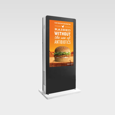 IP65 Su Geçirmez 2500cd 65 "Yüksek Parlaklıkta Dijital Tabela