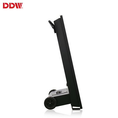 43 inç Kapalı taşınabilir batarya ile çalışan kiosk kapalı LCD reklam dijital işaret ekranları