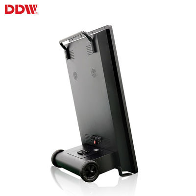 43 inç Kapalı taşınabilir batarya ile çalışan kiosk kapalı LCD reklam dijital işaret ekranları