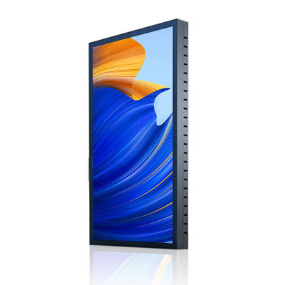 43 inç Dış Mekan Tamamen alüminyum Duvara Monte Yüksek Parlaklıkta Dijital Tabela