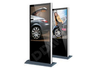 Large floor stand screen restaurant touch screen kiosk 65 inch 16.7M Colors DDW-AD6501SNT
