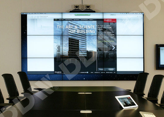 1920 x 1080 çoklu monitör duvar kontrol odası video duvar 3500: 1 Kontrast 178 ° Görüş Açısı DDW-LW550HN16