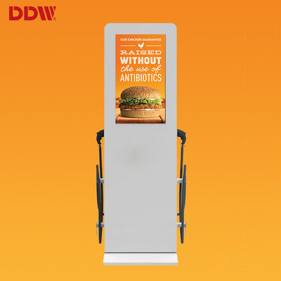 65 inç Lcd Fhd Özelleştirilmiş Self Servis Kiosk Otobüs / Araba Toplu Şarj İstasyonları DDW-AD6501S