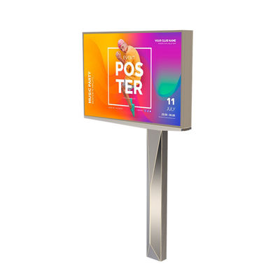 Özel IP65 su geçirmez p6 çelik dışarıda dijital reklam panoları