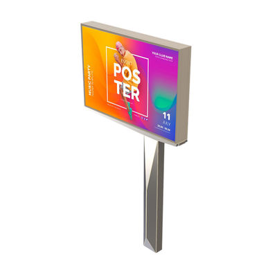 Özel IP65 su geçirmez p6 çelik dışarıda dijital reklam panoları