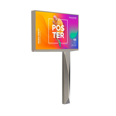 Özel IP65 su geçirmez p6 çelik dışarıda dijital reklam panoları
