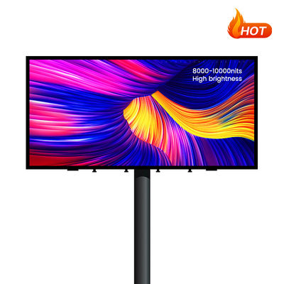 P5 P6.67 P8 P10 Dışarıda LED Video Duvar Ekranı Reklam İşaretleri Alüminyum Dışarıda LED Ekran Bildirge Taşı