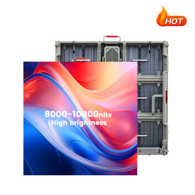 P5 P6.67 P8 P10 Dışarıda LED Video Duvar Ekranı Reklam İşaretleri Alüminyum Dışarıda LED Ekran Bildirge Taşı